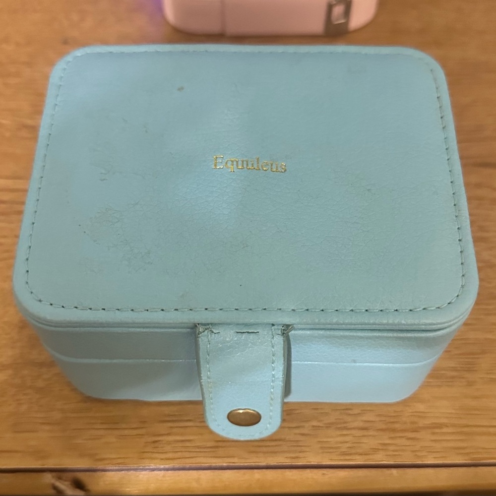 Equuleus Light Blue Jewelry Box